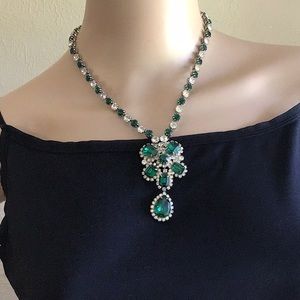 Vintage Kramer New York Rhinestone Necklace